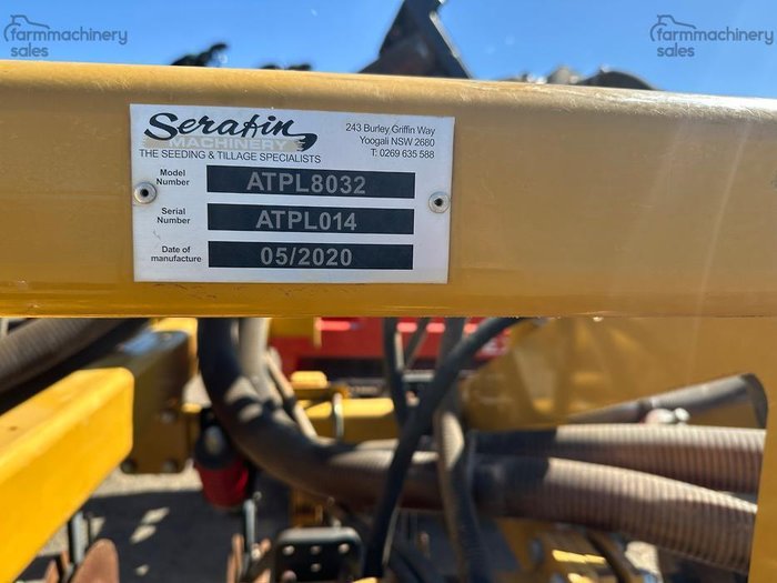 Serafin Rfm Double Disc Linkage Seeder Used