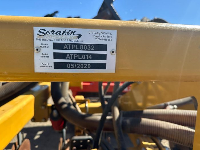 0 Serafin Rfm Double Disc Linkage Seeder Used YELLOW