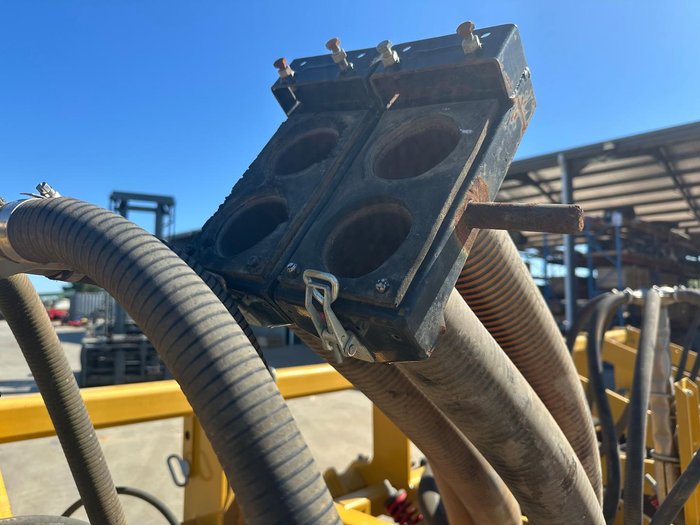 0 Serafin Rfm Double Disc Linkage Seeder Used YELLOW