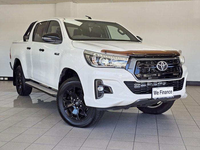 2018 Toyota Hilux Rogue GUN126R 4X4 Dual Range White