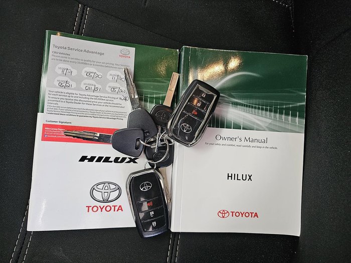 2018 Toyota Hilux Rogue GUN126R 4X4 Dual Range White