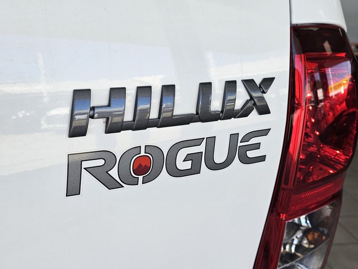 2018 Toyota Hilux Rogue GUN126R 4X4 Dual Range White