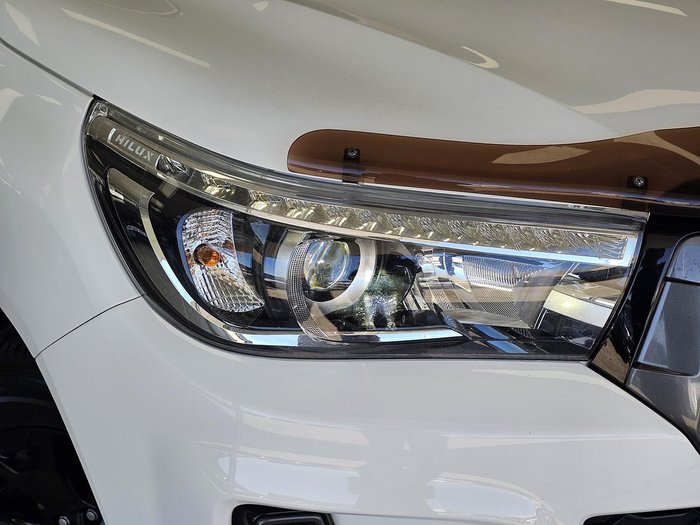 2018 Toyota Hilux Rogue GUN126R 4X4 Dual Range White