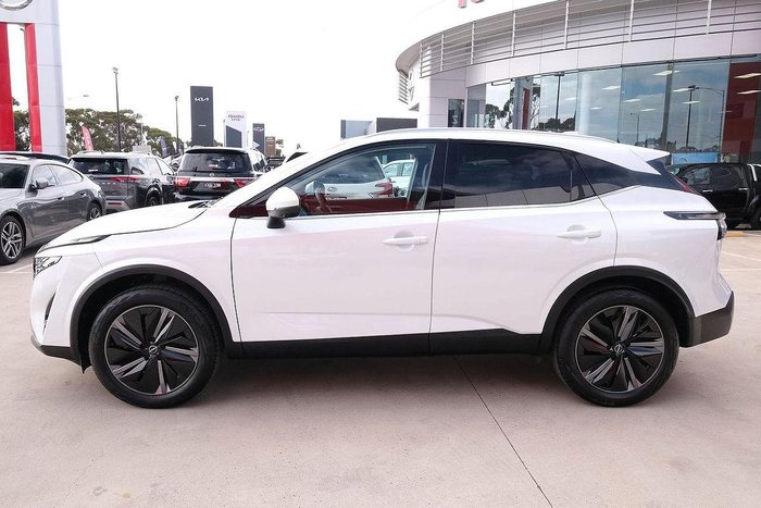 2025 Nissan QASHQAI Ti J12 MY25 Pearl White