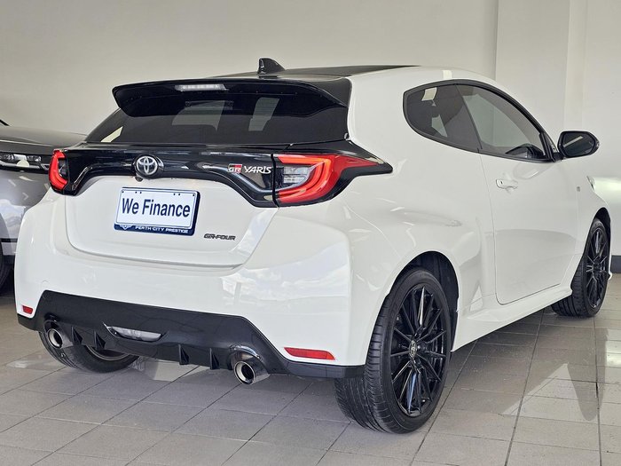 2021 Toyota Yaris GR GXPA16R Four Wheel Drive Glacier White