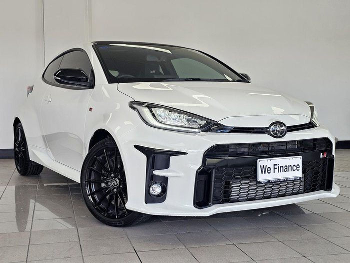2021 Toyota Yaris GR GXPA16R Four Wheel Drive Glacier White