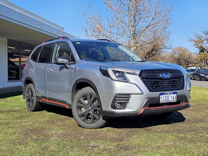 2025 Subaru Forester 2.5i Sport S5 MY24 AWD Ice Silver