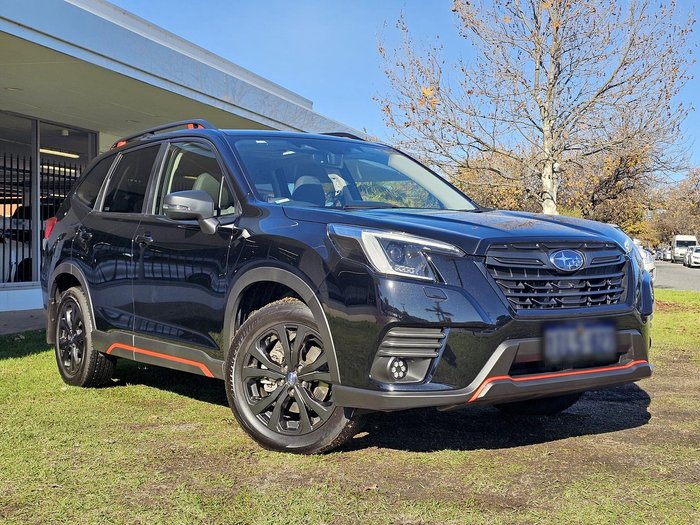 2025 Subaru Forester 2.5i Sport S5 MY24 AWD Crystal Black