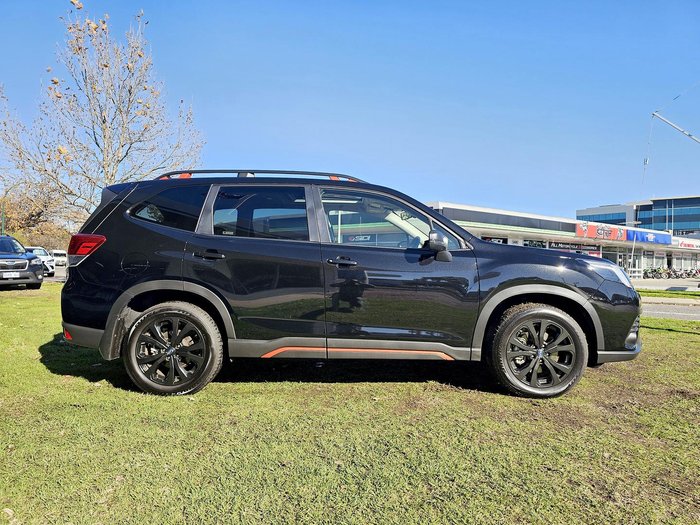 2025 Subaru Forester 2.5i Sport S5 MY24 AWD Crystal Black