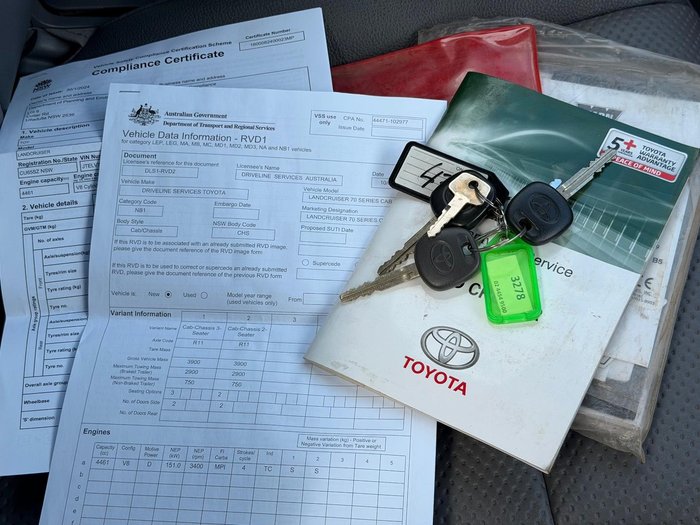 2019 Toyota Landcruiser Workmate