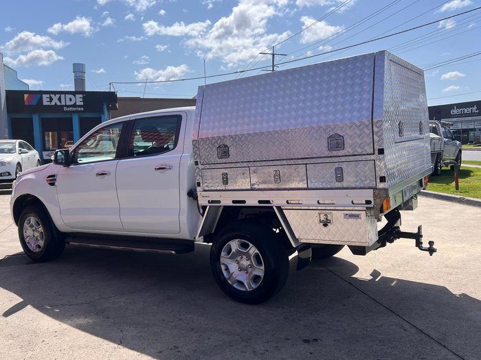 2018 Ford Ranger XLT PX MkII MY18 4X4 Dual Range Frozen White
