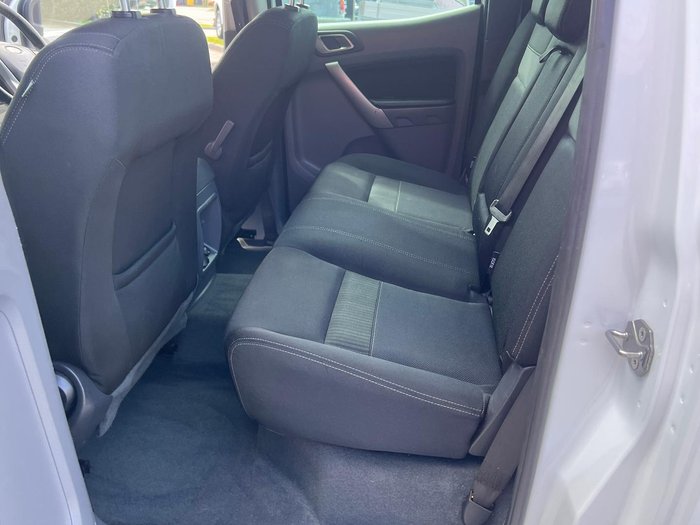 2018 Ford Ranger XLT PX MkII MY18 4X4 Dual Range Frozen White