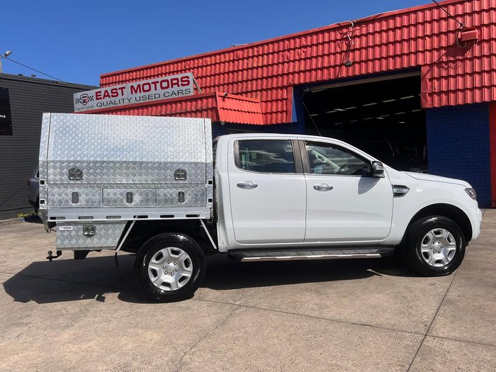 2018 Ford Ranger XLT PX MkII MY18 4X4 Dual Range Frozen White