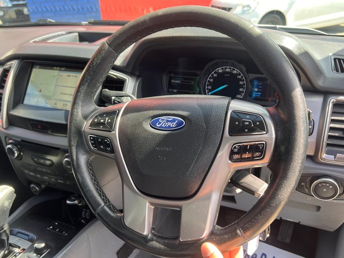 2018 Ford Ranger XLT PX MkII MY18 4X4 Dual Range Frozen White