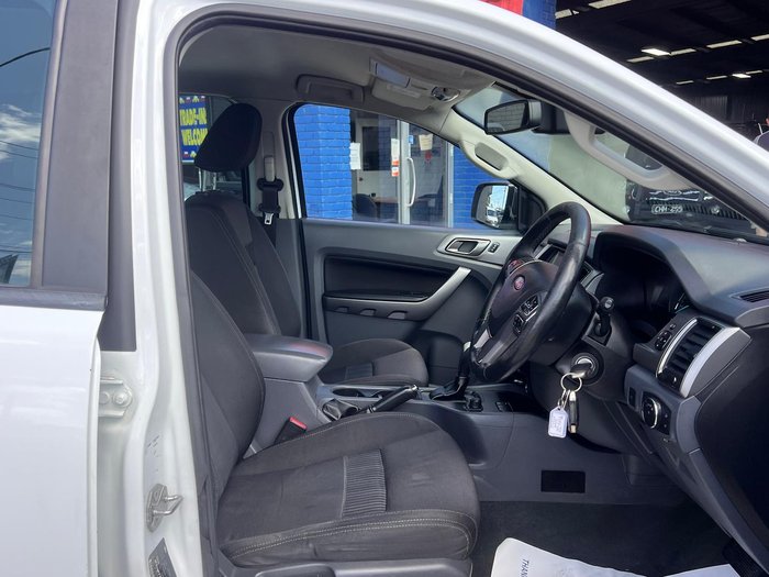 2018 Ford Ranger XLT PX MkII MY18 4X4 Dual Range Frozen White