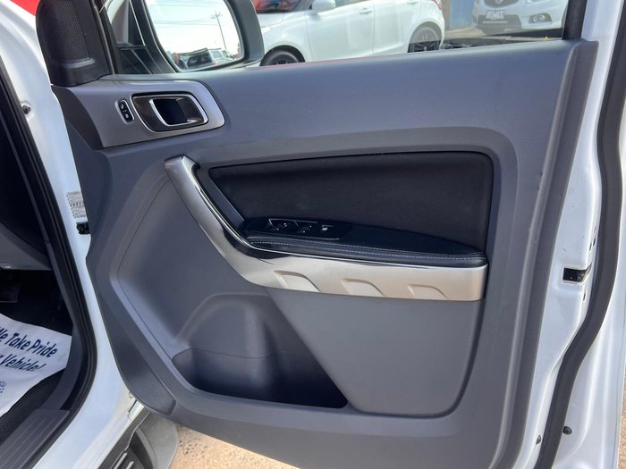 2018 Ford Ranger XLT PX MkII MY18 4X4 Dual Range Frozen White