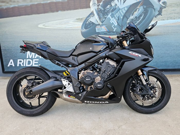 2021 Honda CBR650R Black