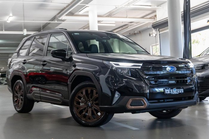 2025 Subaru Forester Hybrid Sport S6 MY26 AWD Crystal Black