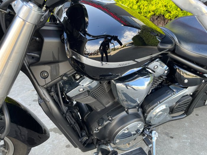 2007 Yamaha XVS1300A V-STAR Black