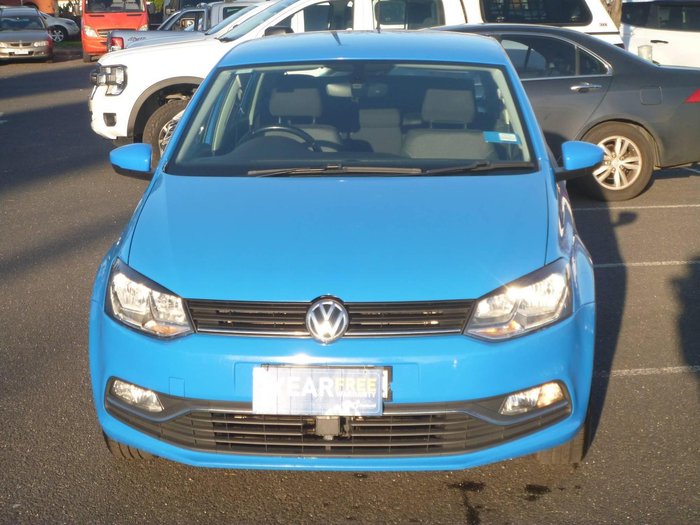 2017 Volkswagen Polo 81TSI Comfortline 6R MY17 Cornflower Blue