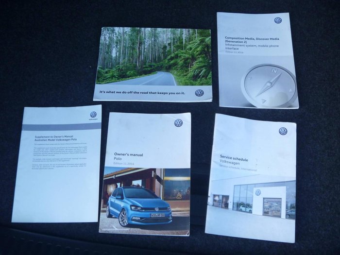 2017 Volkswagen Polo 81TSI Comfortline 6R MY17 Cornflower Blue