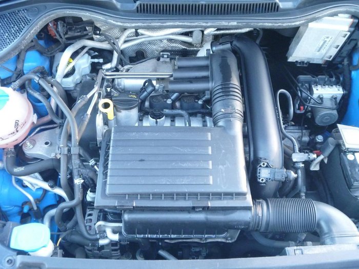 2017 Volkswagen Polo 81TSI Comfortline 6R MY17 Cornflower Blue