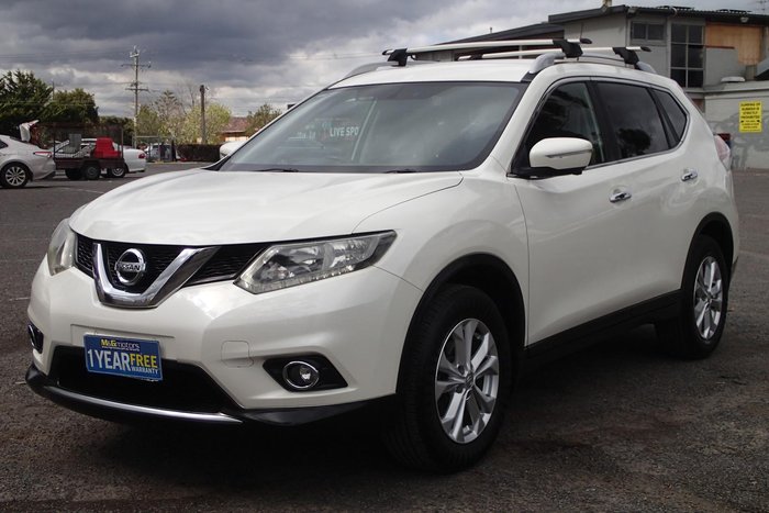 2016 Nissan X-TRAIL ST-L T32 4X4 On Demand Ivory Pearl