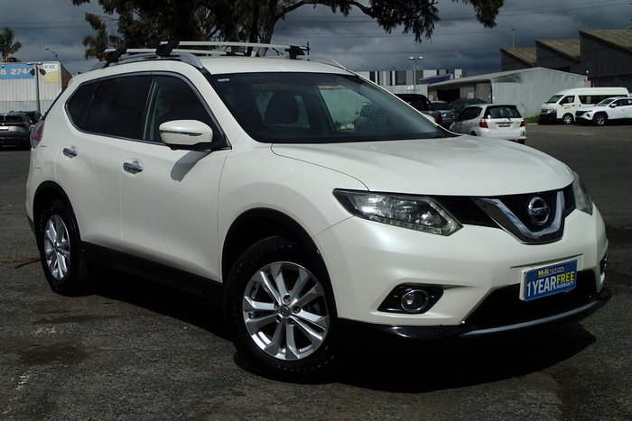2016 Nissan X-TRAIL ST-L T32 4X4 On Demand Ivory Pearl