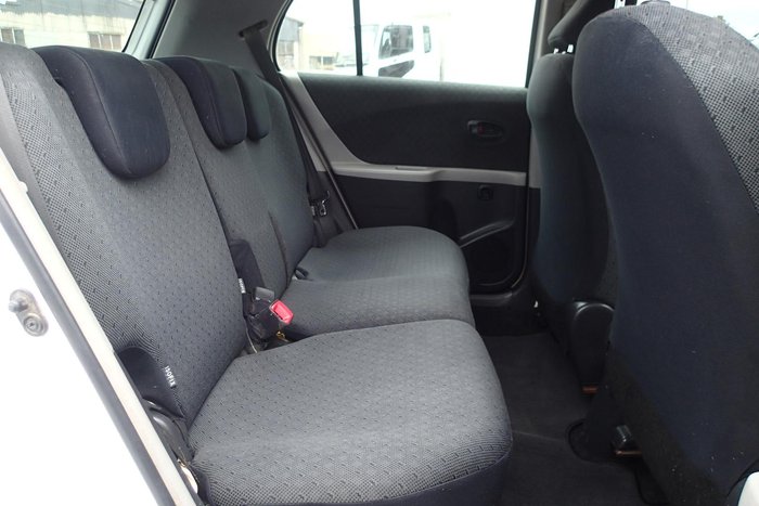 2011 Toyota Yaris YR NCP90R MY11 Glacier White