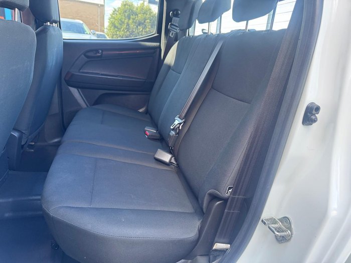 2014 Isuzu D-MAX SX High Ride MY14 4x2 Splash White
