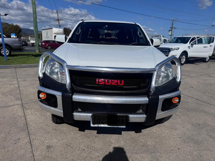 2014 Isuzu D-MAX SX High Ride MY14 4x2 Splash White