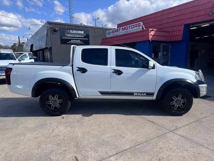 2014 Isuzu D-MAX SX High Ride MY14 4x2 Splash White