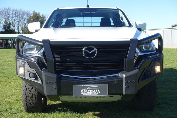 2022 Mazda BT-50 XT TF 4X4 Dual Range Ice White