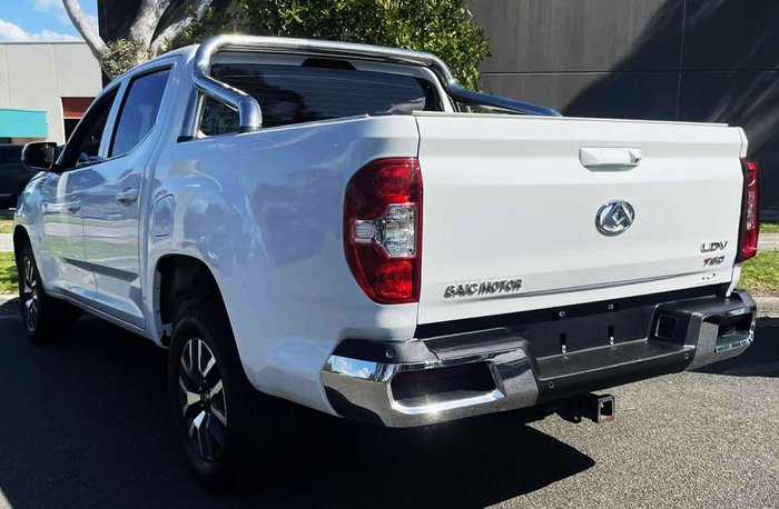 2022 LDV T60 Max PRO SK8C 4X4 Dual Range Blanc White