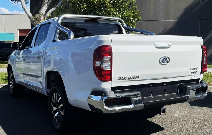2022 LDV T60 Max PRO SK8C 4X4 Dual Range Blanc White