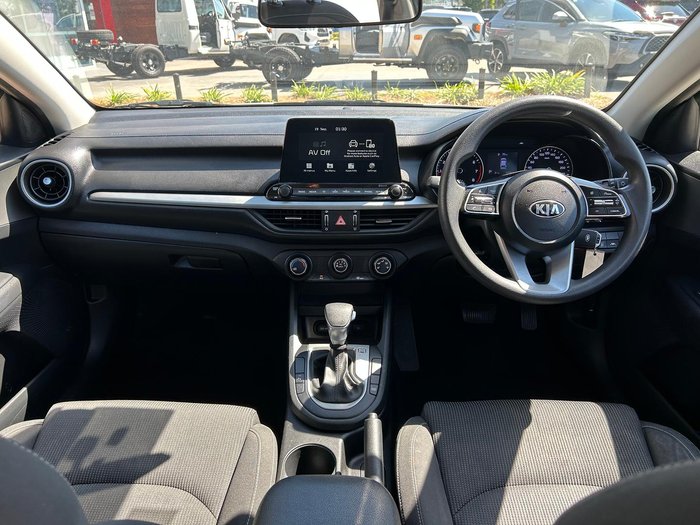 2021 Kia Cerato S BD MY21 Clear White