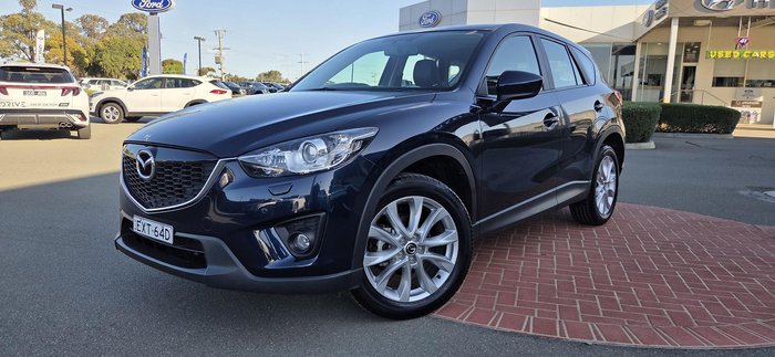 2014 Mazda CX-5 Grand Touring KE Series MY14 AWD Deep Crystal Blue