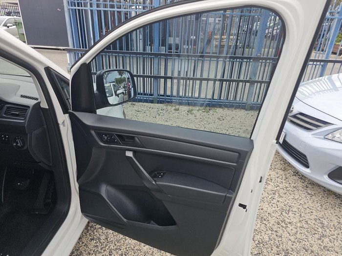 2019 Volkswagen Caddy TSI220 2KN MY19 Candy White