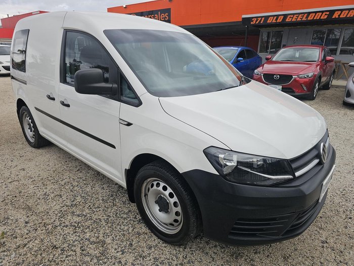 2019 Volkswagen Caddy TSI220 2KN MY19 Candy White