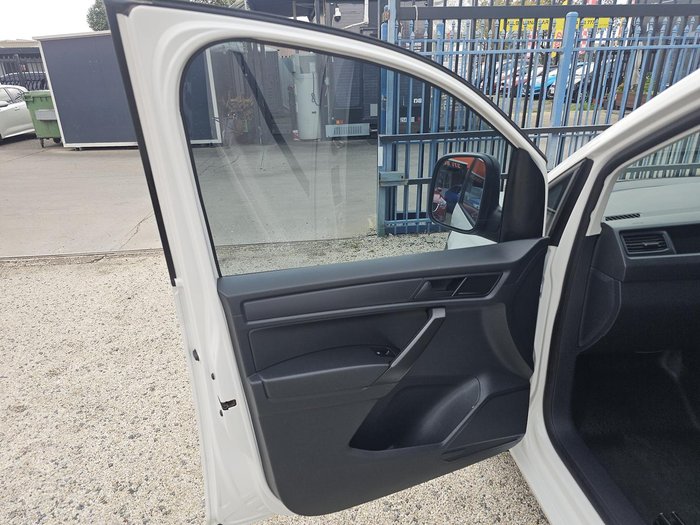 2019 Volkswagen Caddy TSI220 2KN MY19 Candy White