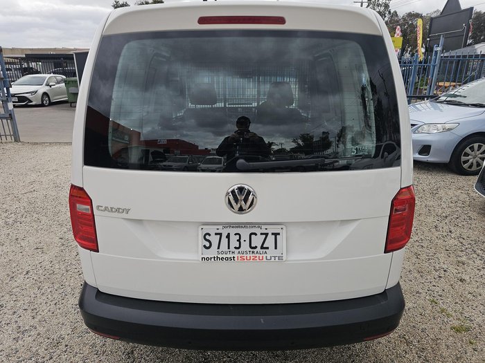 2019 Volkswagen Caddy TSI220 2KN MY19 Candy White