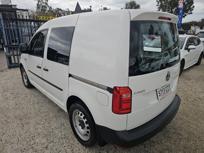 2019 Volkswagen Caddy TSI220 2KN MY19 Candy White