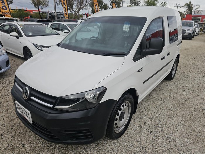 2019 Volkswagen Caddy TSI220 2KN MY19 Candy White