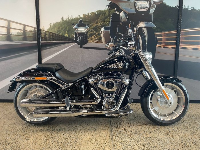 2025 Harley-davidson FLFB FAT BOY (117) VIVID BLACK