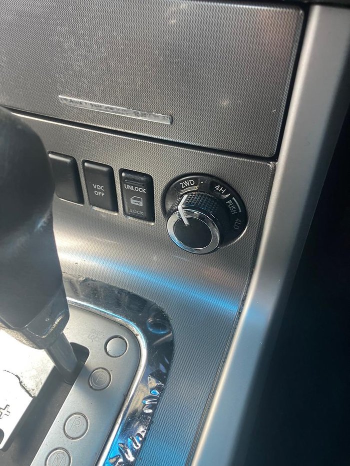 2012 Nissan Navara ST 25th Anniversary D40 Series 6 4X4 Dual Range Midnight Black