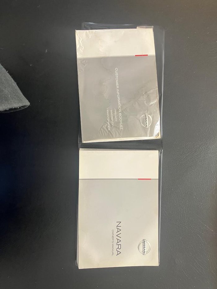 2012 Nissan Navara ST 25th Anniversary D40 Series 6 4X4 Dual Range Midnight Black