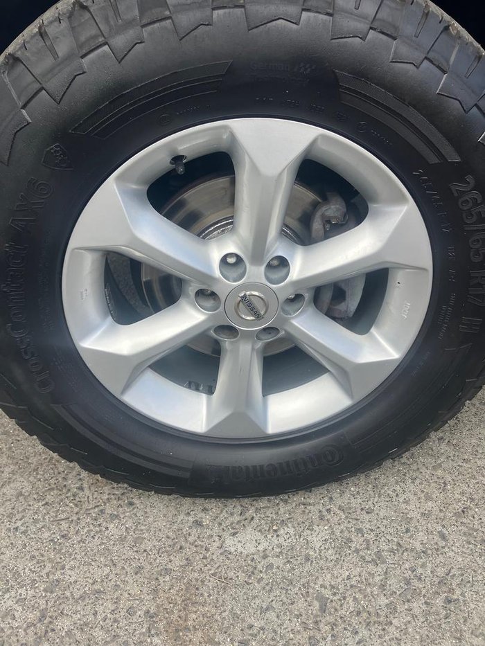 2012 Nissan Navara ST 25th Anniversary D40 Series 6 4X4 Dual Range Midnight Black