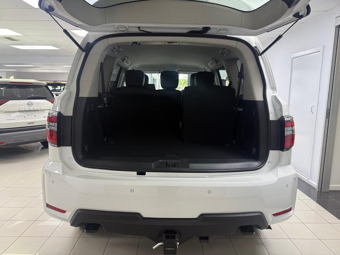 2025 Nissan Patrol Warrior Y62 MY25 4X4 Dual Range Moonstone White