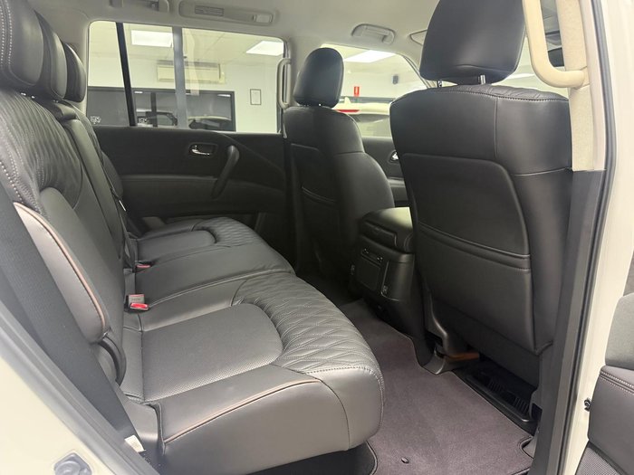 2025 Nissan Patrol Warrior Y62 MY25 4X4 Dual Range Moonstone White