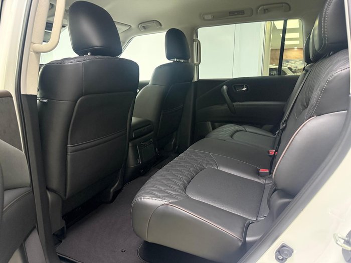 2025 Nissan Patrol Warrior Y62 MY25 4X4 Dual Range Moonstone White